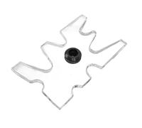 aqxreight Billiard Bridge Head Stecca da Biliardo Portatile in Acrilico Trasparente Moosehead Head Accessorio da Biliardo Che Hai a Disposizione per Colpire Perfettamente Il Corno Progettato in