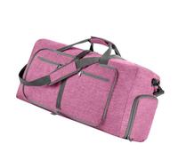 aqxreight Borsa da Palestra con Scomparto per Scarpe Borsa da Viaggio da Viaggio Sportiva Borsone per Uomo e Donna Pieghevole Ed Espandibile per Riporre le Scarpe e Design The Shoe (PINK)