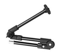 aqxreight Braccio di Attrito Articolare con Supporto per Rotazione a 360 Gradi per Telefoni e Telecamere Compatibili con Vite da 1/4 di Pollice