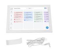 aqxreight Calendario Digitale da 10,1 Pollici, Agenda Familiare, Organizer Elettronico Touch Screen con Sincronizzazione WiFi per Calendari Cozi, Tabella delle attività Quotidiane,