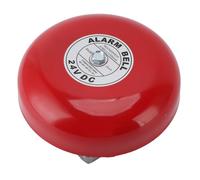 aqxreight Canna d'allarme da 6 Pollici da 95 DB con Energia a 24 V Cablata, Campana di Sicurezza Rotonda Elettrica per Scuole, Fabbriche e Sicurezza Domestica
