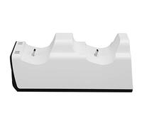 aqxreight Caricatore da Tavolo con Supporto per Controller Doppio Caricatore per Joystick per Console di Gioco con Luce LED Caricato Fermo I Due Colori e Al Momento della Connessione Possono (#2)