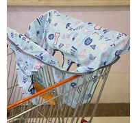 aqxreight Carrello per la Spesa Portatile, Pacchetto per Sedia, Copertura per Carrello, Imbottitura Morbida, Coprisedile per Bambini, per Dare Al Bambino un Igienico, Sicuro e Completo, una Sedia