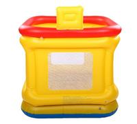 aqxreight Casa Gonfiabile per Saltare in PVC, Area per Bambini Che Saltano | Ideale per bambini da 1 a 3 anni, materiale addensato, palline colorate, facile da pulire