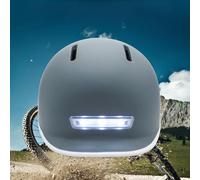 aqxreight Casco da Ciclismo Leggero Cappello di Sicurezza per Mountain Bike da Equitazione Notturna Traspirante con Testa luminosa. La vestibilità è Adatta Anche per Adattarsi Alle Caratteristiche
