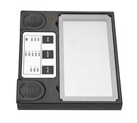 aqxreight Casco per Saldatura Ad Oscuramento Automatico Ad Energia Solare con Lente Ampia per la Protezione degli Occhi