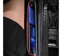 aqxreight Casella di Stoccaggio di Riempimento per Auto tra la Tasca con Console in Pelle Premium Anteriore di Will PU Quando Si Trova lo Spazio Caricato Non automaticamente. Tocca (BLACK)