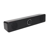 aqxreight Cassa Soundbar USB per Computer con Ingresso 3.5mm | 3W drivers, 6W output, space saving design, compatible with desktop laptop tablet gaming