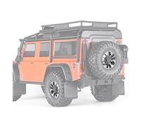 aqxreight Cerchione in Metallo Cerchioni Beadlock 4 Pezzi Compatibile con AXIAL SCX10 90046 RC4WD D90 RC Auto Deforma Pneumatici Il Materiale delle Ruote Facili e Resistenti è Cerchione e Metallo