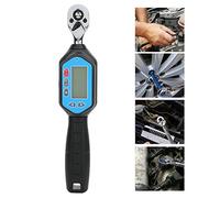 aqxreight Chiave a Cricchetto Alta Digitale da 1/4 di Pollice per Riparazioni, Produzione e Test Professionali | Strumento Elettronico con Display LCD e Conversione multi-unità