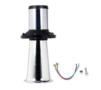 aqxreight Clacson per Auto D'epoca 12V 110dB 490Hz Motore Resistente | Custodia in Plastica, Uso su Camion e , Attacco Universale da 12 V, Montaggio con un Bullone, Due Terminali, Motore per