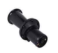 aqxreight Clacson per Auto D'epoca 12V 110dB 490Hz Motore Resistente | Custodia in Plastica, Uso su Camion e , Attacco Universale da 12 V, Montaggio con un Bullone, Due Terminali, Motore per