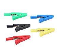 aqxreight Clamp/Holder Coccodriliano U16 2 Mm con Coda con Clamp/Holder Isolato Blu Giallo Rosso Ad Ago La Ed è Ampiamente e Strumenti di Attrezzatura l'uso. ? Duratura in Clipinsula Isolata