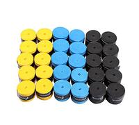 aqxreight Confezione da 30 Overgrip da Tennis Nastro Antiscivolo per Assorbimento del Sudore per Racchette Canne da Pesca Manici per Bici Comfort Migliorato Controllo delle Vibrazioni Adattamento