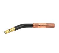 aqxreight Connettore per Saldatura MIG/MAG con Collo da 200 A - Ugello e Tubo in Ottone per Prestazioni di Saldatura Migliorate, Interfaccia da 9 Mm, Compatibile con Pistole MIG Standard, Affidabile