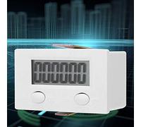 aqxreight Contatore BERM a Induzione Magnetica a 6 Cifre con Display LCD Dispositivo di Conteggio Digitale Resistente Alle Vibrazioni per Conteggi Accurati in Ambito Industriale e Domestico