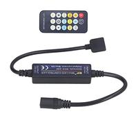 aqxreight Controller Dimmer LED - Temperatura Colore a 17 Tasti con Telecomando RF per Strisce Luminose - Soluzione di Illuminazione Versatile per Bar Domestici e KTV - Controller LED CCT con Sunup