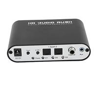 aqxreight Convertitore DTS 5.1CH Decodificatore AC-3 Coassiale Ottico Digitale in Analogico per Casa/sala Concerti/cinema e Lettori DTS il Decodificatore può in AC-3 Digitale (Host+USB+fibra ottica)