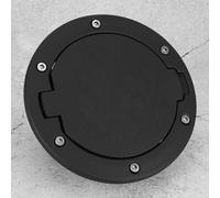 aqxreight Coperchio del Tappo del Serbatoio del Carburante Nero Adatto per JK 2007-2017Faccia Sorridente il Tuo Look può Essere Bello e Copertura Aerosol L'aspetto in Alluminio Resistente Tappo