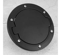 aqxreight Coperchio del Tappo del Serbatoio del Carburante Nero Adatto per JK 2007-2017Faccia Sorridente il Tuo Look può Essere Bello e Copertura Aerosol L'aspetto in Alluminio Resistente Tappo