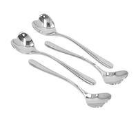 aqxreight Cucchiaino da caffè in Acciaio Inossidabile con Design a Forma di Cuore per Mescolare tè e Dessert, Ideale per Mescolare Zucchero e Panna nel Tuo Bar