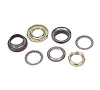 aqxreight Cuscinetti dello Stelo dello Sterzo, Kit Cuscinetti dello Stelo dello Sterzo della Forcella Anteriore del Motociclo Lega di Acciaio per GY6-50/60/80CC Go Kart Scooter ATV UTV