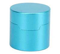 aqxreight Custodia di Gesso in Alluminio Rotondo per Segnali di Biliardo - Porta Portatile Compatta con Coperchio Sicuro per Accessori Piscina (Blue)