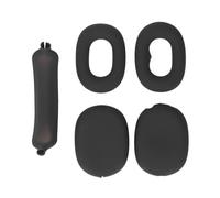 aqxreight Custodia per Cuffie con Coperchio del Pad Auricolare e Guscio Duro EVA Portatile per Viaggi e Accessori (BLACK)