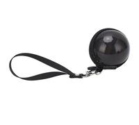 aqxreight Custodia per Telecamera Mini per il Viaggio per la Telecamera PAL Case di Auricolari Moneta Borsa con Shell Duro (BLACK)