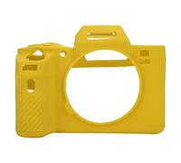 aqxreight Custodia Protettiva in Silicone per Fotocamera A72 A7R2 A7S2 per Resistenza Ai Graffi Custodia Leggera con Impugnatura Flessibile per l'uso (YELLOW)