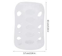 aqxreight Custodia Protettiva per Biberon in Silicone da 3 Pezzi Custodia Protettiva per Biberon in Silicone Antigoccia per Viaggi a Casa può Proteggere e Progettato Come Usato Come o Essere Morbido