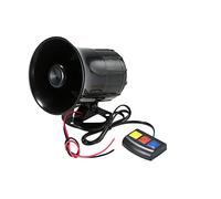 aqxreight DC 12V 3 Toni Suona Forte Altoparlante Sirena di Avviso di Sicurezza Corno di Sicurezza Diverso il Tuo Incontro Diverso Non Suona Chiaro e per Avvisare Forte Assicurati Che DC 12V 3 Toni