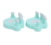 aqxreight Dispositivo per l'allenamento delle Dita del Pianoforte per una Mano Corretta e una Migliore Destrezza, Ideale per Principianti e Amanti della Musica (GREEN)