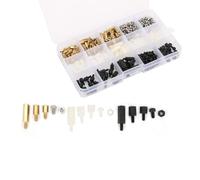 aqxreight Distanziatore Esagonale a Testa Singola da 360 Pezzi M3 Bianco Nylon Dado a 1 Via per Componenti Elettronici Dispositivo di Fissaggio Essenziale per Progetti Include Comoda Scatola di