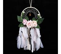 aqxreight Dreamcatcherhanging DreamCatch Home Garden Decoration W Sospeso Feather Dreamcatcher Pend con Luce Notturna la Sua Opzione Il Nostro Piccole Piume adornate. Presentazione