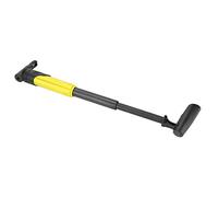aqxreight Duuti - Pompa compatta portatile per gonfiare biciclette, con kit di montaggio su telaio, grigio, diversi tipi di rubinetti, pompa per bicicletta, gonfiatore di pneumatici a mano per