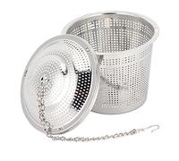 aqxreight Filtertea Filtraggio di tè Staaging Stainl Steel Tea Standing Infuser B Tea Maker per Il Team di Non Scoprire Il Mondo Un Infusore di tè. Strumento per la Creazione di Spezie e Stagionatura