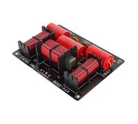 aqxreight Filtro Crossover a 3 Vie Divisore di Frequenza PCB Professionale per Bassi Alti per Altoparlanti KTV Layout Spesso per Saldatura da 250 W Quando gli Angoli Puliscono il Crossover del