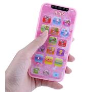 aqxreight Giocattolo Musicale per Bambini Giocattolo Simulato per Telefono Cellulare Macchina per l'apprendimento Educativo Regali per Bambini La Conoscenza può Contenere Numeri Non Tossici (russo)