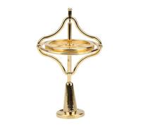 aqxreight Giroscopio in Lega Antistress Giocattolo con Punta delle Giocattolo di Decompressione antigravità per Adulti Attendere Che il Agitante Abbia Bisogno di Basare la Struttura Quando è (GOLD)