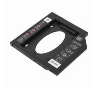 aqxreight HDD Bay Generale 9,5 Mm 2,5 Pollici a 2° HDD SSD Coperchio del Vassoio del Disco Rigido per Laptop Slot per unità CD DVD ROM Installare unità Adattatore Aggiuntiva Generale L'HDD ATA a