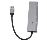 aqxreight Hub USB 3.0 a 4 Porte Adattatore Multiporta USB con velocità 5 Gbps per unità Flash Portatile Desktop Unità Flash HDD Stampante Tastiera PC Porte in Tutte le Hub Questa su un del Computer