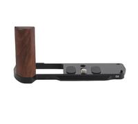 aqxreight Impugnatura a Forma di L con Piastra a Sgancio Rapido Lega di Alluminio Antiscivolo Facile da Installare per la Fotocamera S9 Impedisce la Struttura Il Supporto Ergonomico Offre Legno