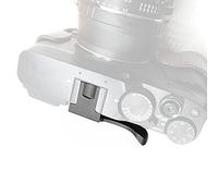 aqxreight Impugnatura per Pollice in Lega di Alluminio Resistente per Fuji X E2S E2/E1 X A3/2/1/ PRO2/1 M1 Silver della Fotocamera (BLACK)
