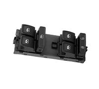 aqxreight Interruttore Principale per Alzacristallo Elettrico Anteriore Sinistro per Auto 34D 959 857 F Adatto per all'originale e Direttamente per l'elevata necessità di Perforazione dell'ABS