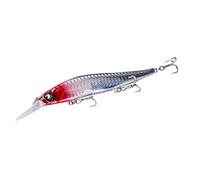aqxreight Jerkbait per Spigola con Triplo Immersione Media Pesciolino Esca da Pesca Esca Artificiale Dura Altalena per Basso Attrezzatura da Pesca Jerkbait 13,5 Cm 14,7 G le 3 Azioni Treble Possono