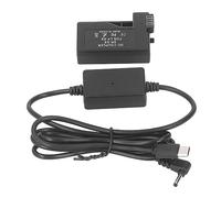 aqxreight Kit Batteria Fittizia LP E8 per Fotocamere T2i T3i T4i T5i 700D 650D 600D 550D Kiss X4 X5 X6i X7i con Adattatore di Alimentazione di Tipo C