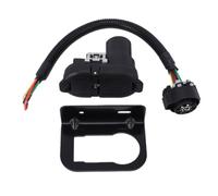 aqxreight Kit Cablaggio Rimorchio 7 Vie 4 Flat con Fili 14AWG Codice Colore e Lunghezza 3,8m per Sostituzione Chevy GM