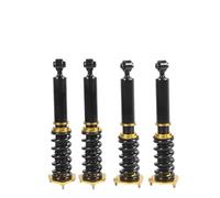 aqxreight Kit di Abbassamento Sospensione Coilover a Molla Ammortizzatore 4 Pezzi Adatto per Supra Base Hatchback 2D 3.0L 86-92 Lato Smorzamento Non Posteriore Ammortizzatore Alto Completamente