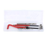 aqxreight Kit di Inserti per Riparazione Filettatura M5 da 25 Pezzi per Set di Strumenti di Filettatura per Ripristino di Fili Metallici con Scatola di Plastica Utensile Manuale per Filetti di